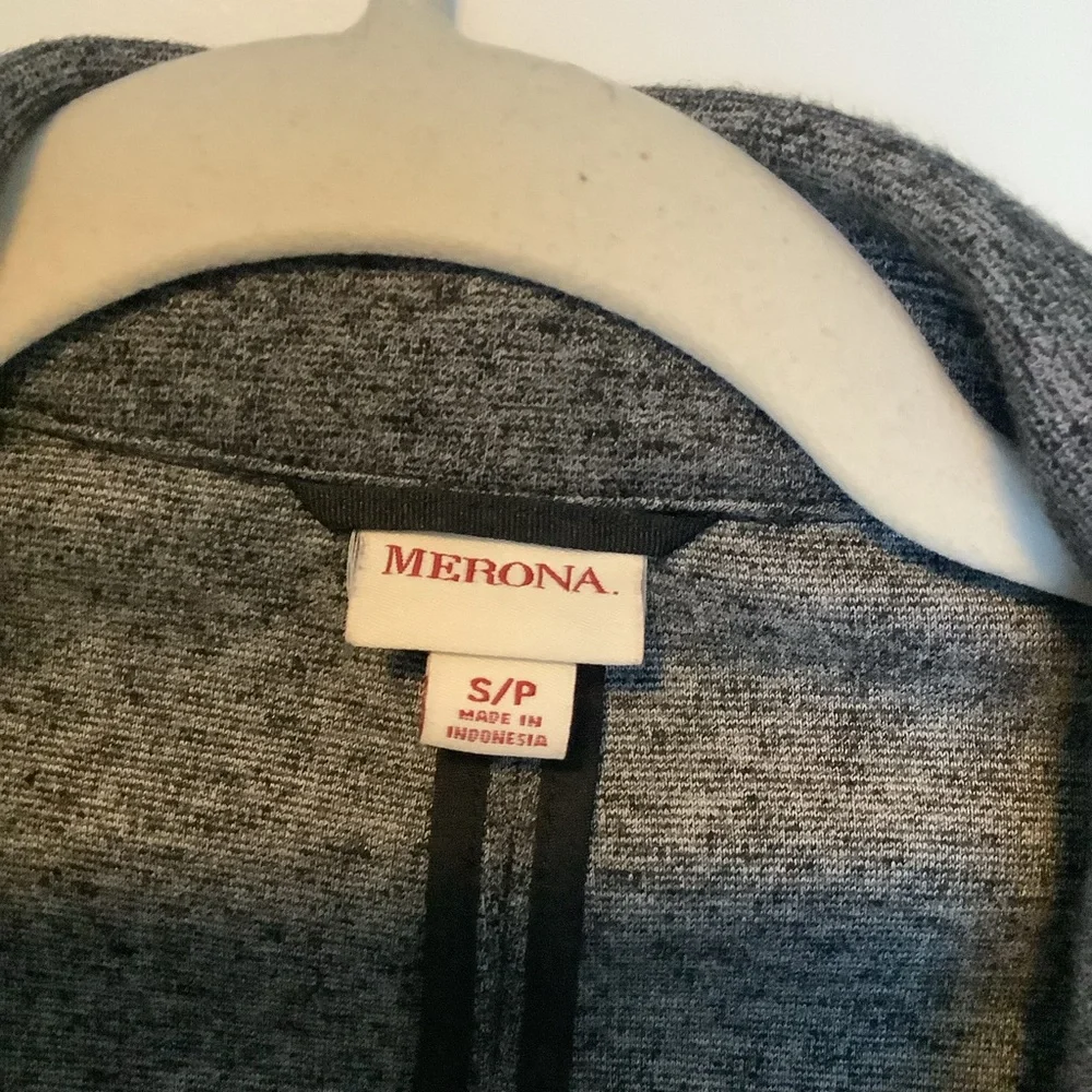Merona Heather Grey Blazer (size S) - Picture 3 of 3